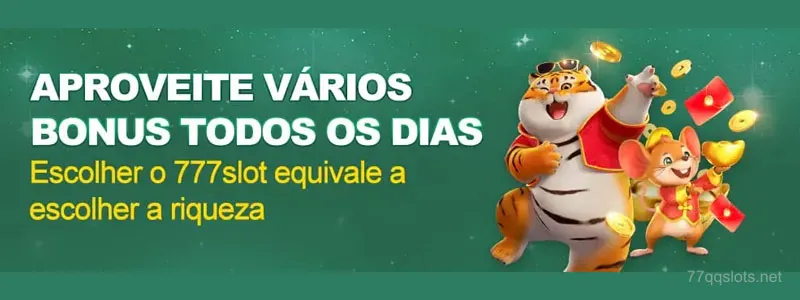 Bônus diário 77qq slots